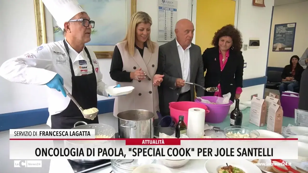 Oncologia di Paola, Special cook per Jole Santelli