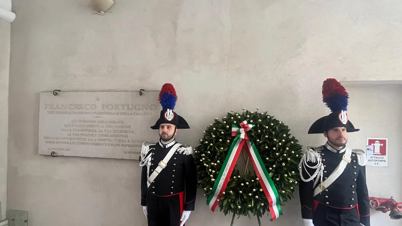 Vent’anni dalla morte di Fortugno, i messaggi dal mondo della politica\n