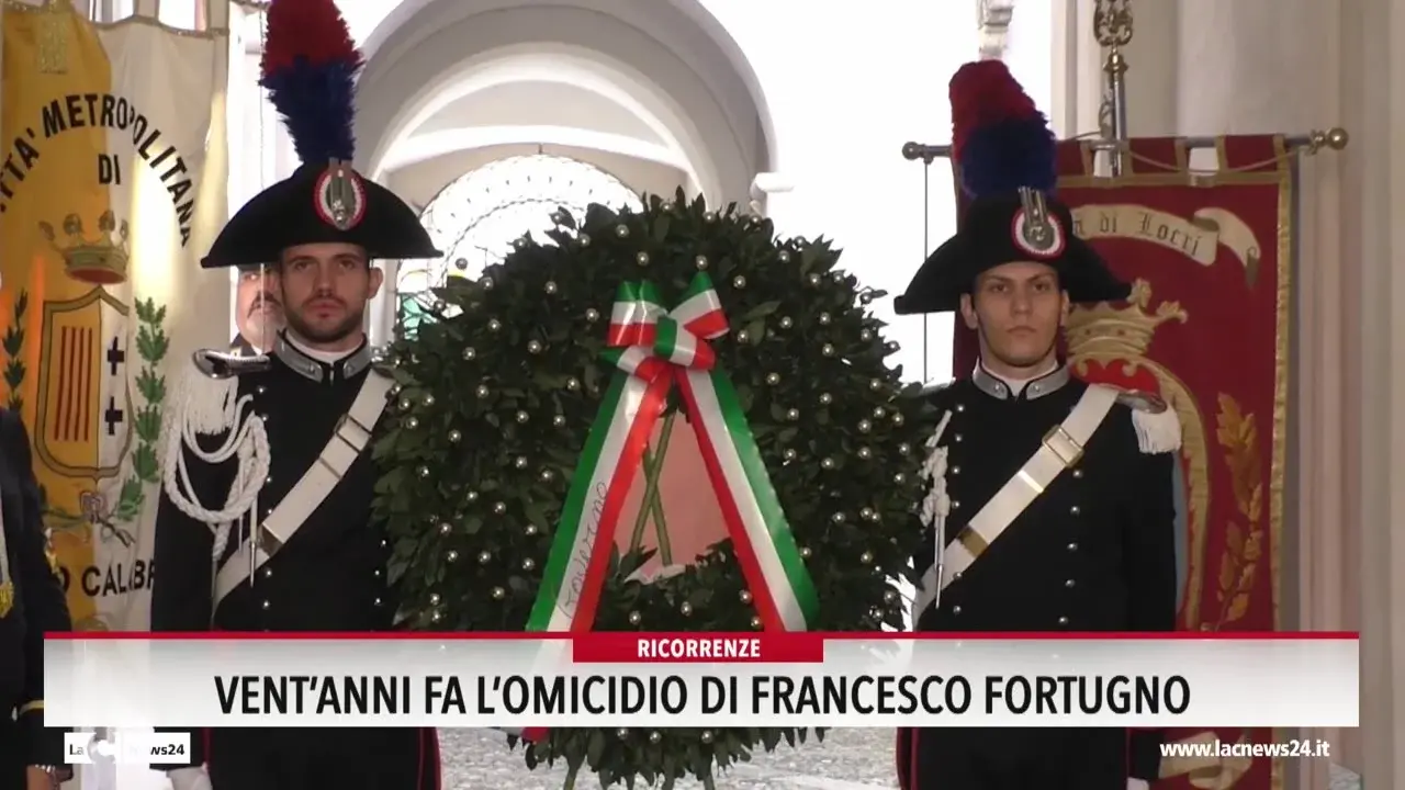 Vent'anni fa l'omicidio di Francesco Fortugno