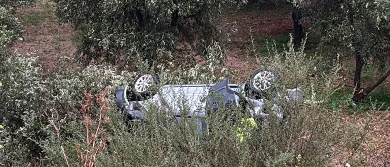 Incidente a Corigliano Rossano, auto precipita in un burrone nella notte: due feriti gravi\n