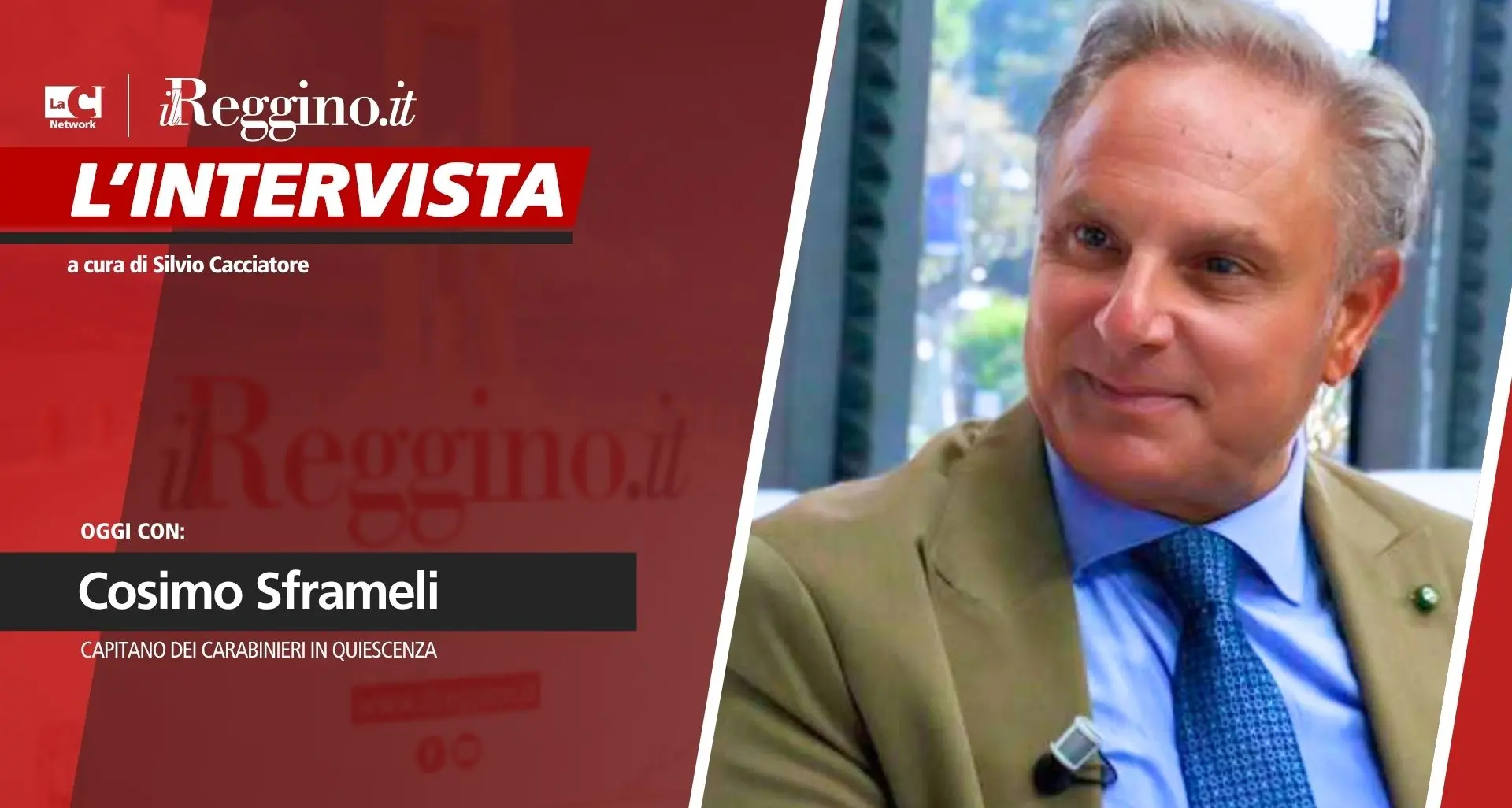 Cosimo Sframeli: «Contro la ’ndrangheta servono coscienza e coraggio»