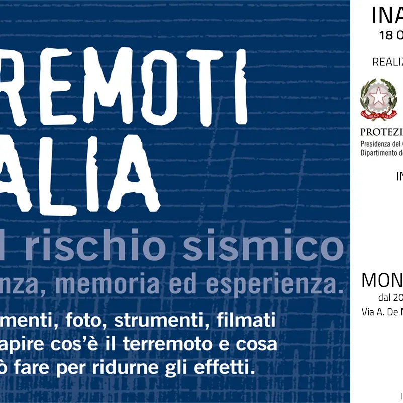 “Terremoti d’Italia” a Montalto Uffugo: la mostra nazionale che insegna la prevenzione\n