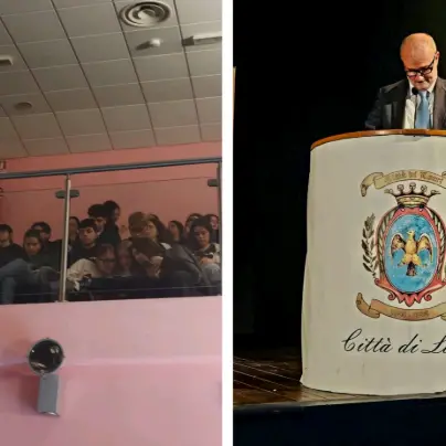 I ragazzi del Polo liceale di Locri alla commemorazione per il ventennale dell’omicidio Fortugno\n