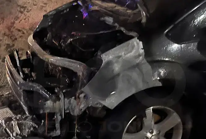 Auto in fiamme a Rossano nella notte