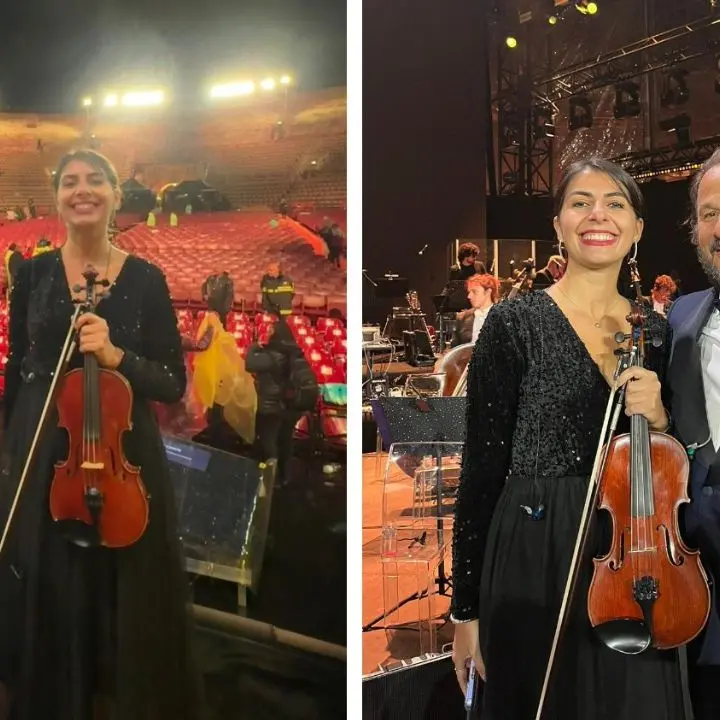Dalla Calabria ai palcoscenici\u00A0di tutto il mondo, la violinista Erika Campisi : «Sogno di arrivare sempre più in alto»\n