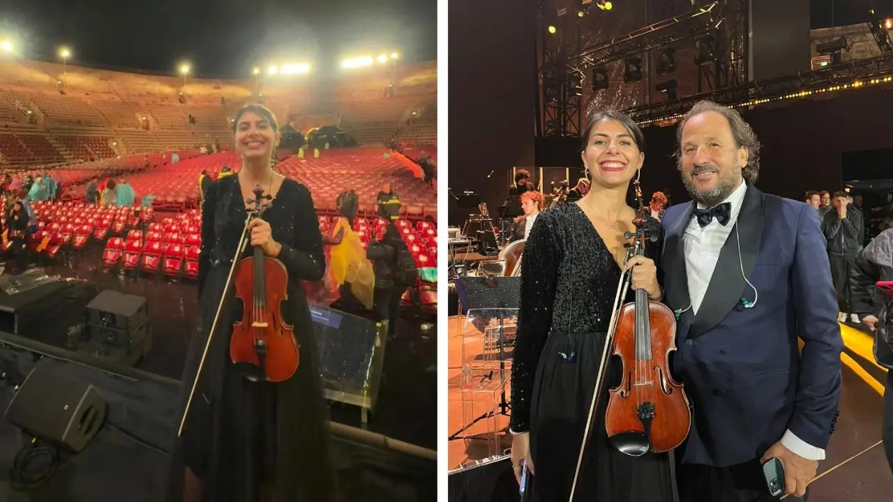 Dalla Calabria ai palcoscenici\u00A0di tutto il mondo, la violinista Erika Campisi : «Sogno di arrivare sempre più in alto»\n