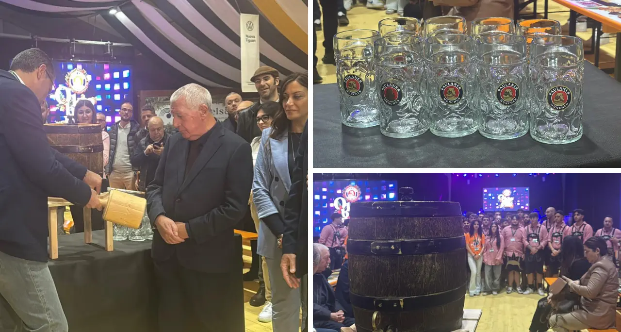 Rende, si accende l’Oktoberfest Calabria: inaugurata la sesta edizione dell’evento nazionale