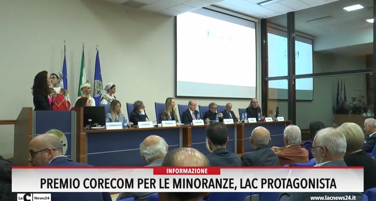 Premio Corecom per le minoranze, LaC protagonista