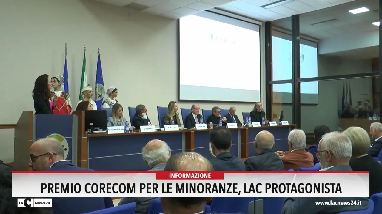 Premio Corecom per le minoranze, LaC protagonista
