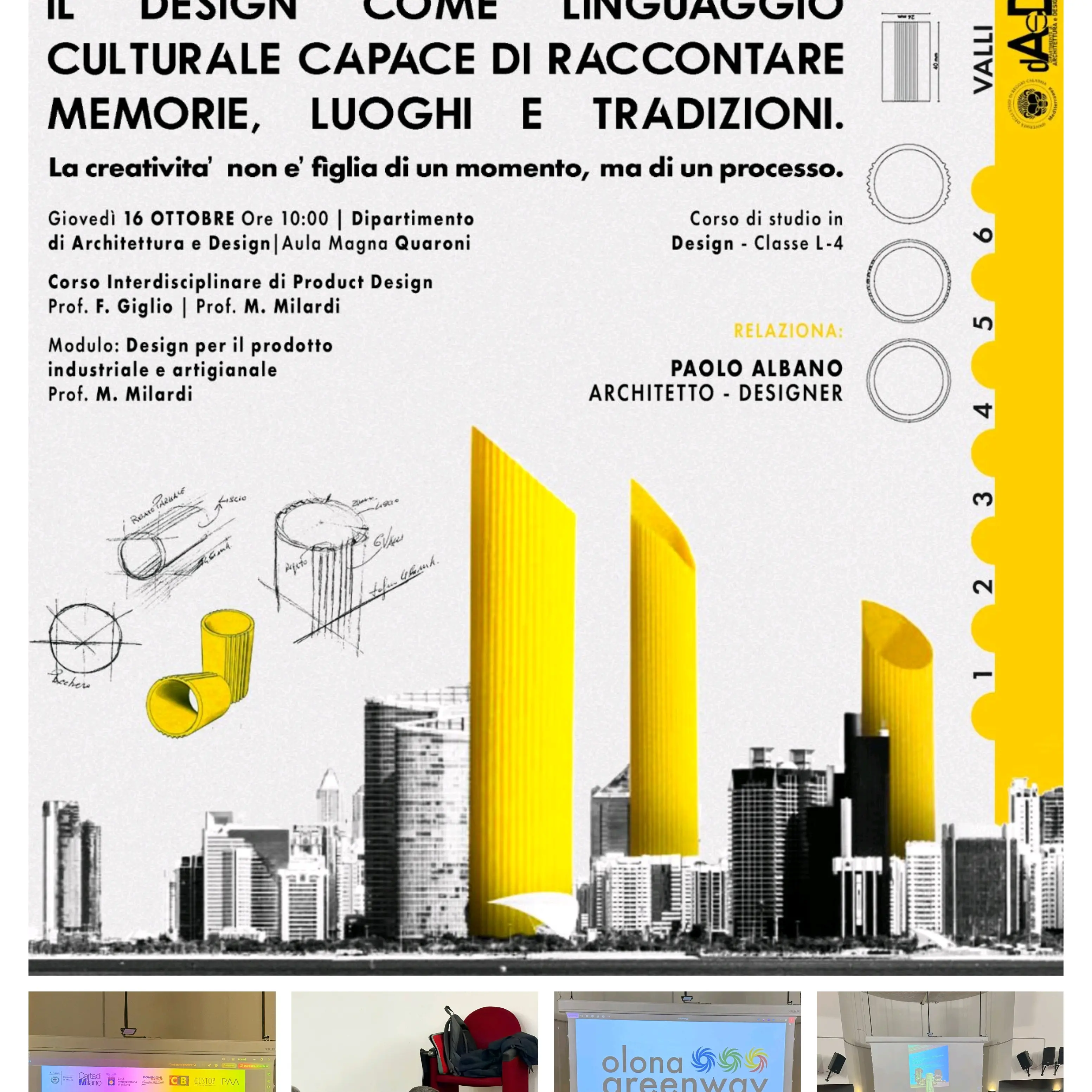 Gli studenti del\u00A0Zaleuco di Locri al convegno “Il Design come linguaggio culturale” all’Università Mediterranea\n
