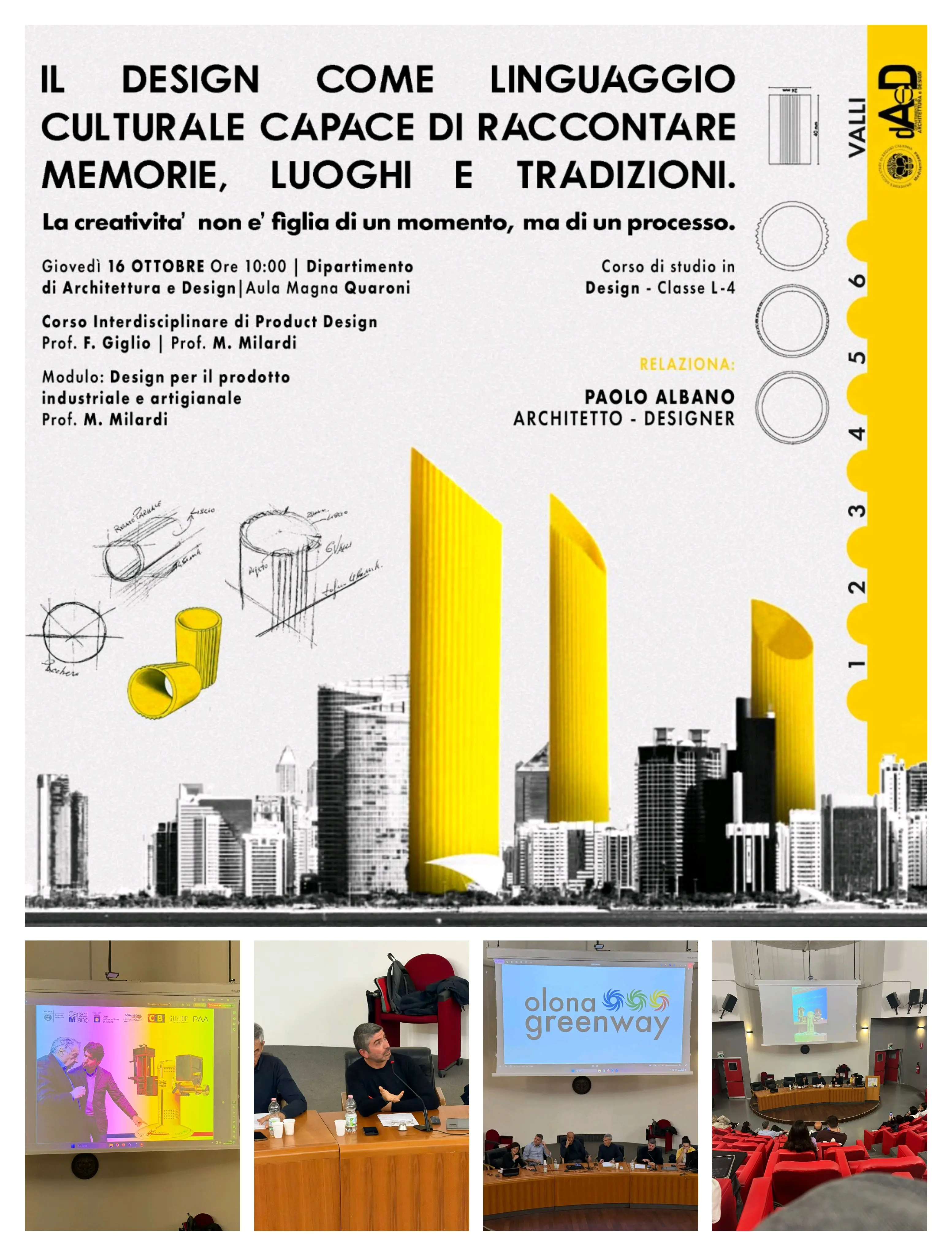 Gli studenti del\u00A0Zaleuco di Locri al convegno “Il Design come linguaggio culturale” all’Università Mediterranea\n