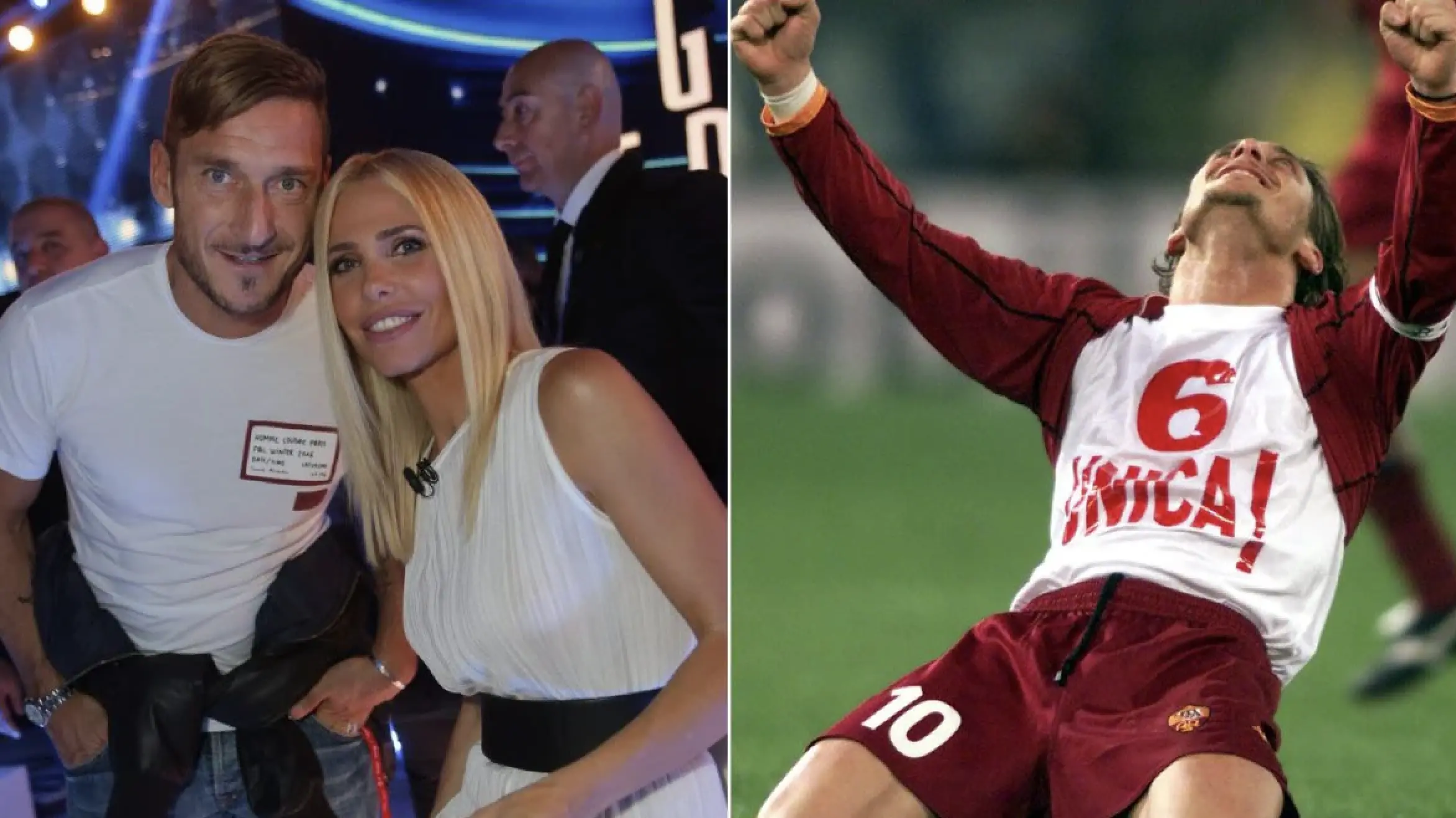 Il Pupone cancella uno dei simboli del suo amore per la Blasi: «Era un omaggio ai tifosi».