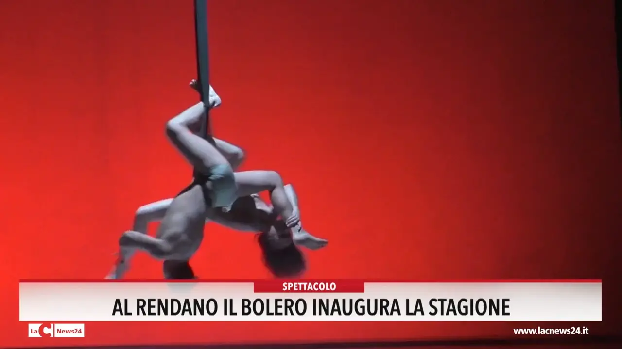 Al Rendano il Bolero inaugura la stagione