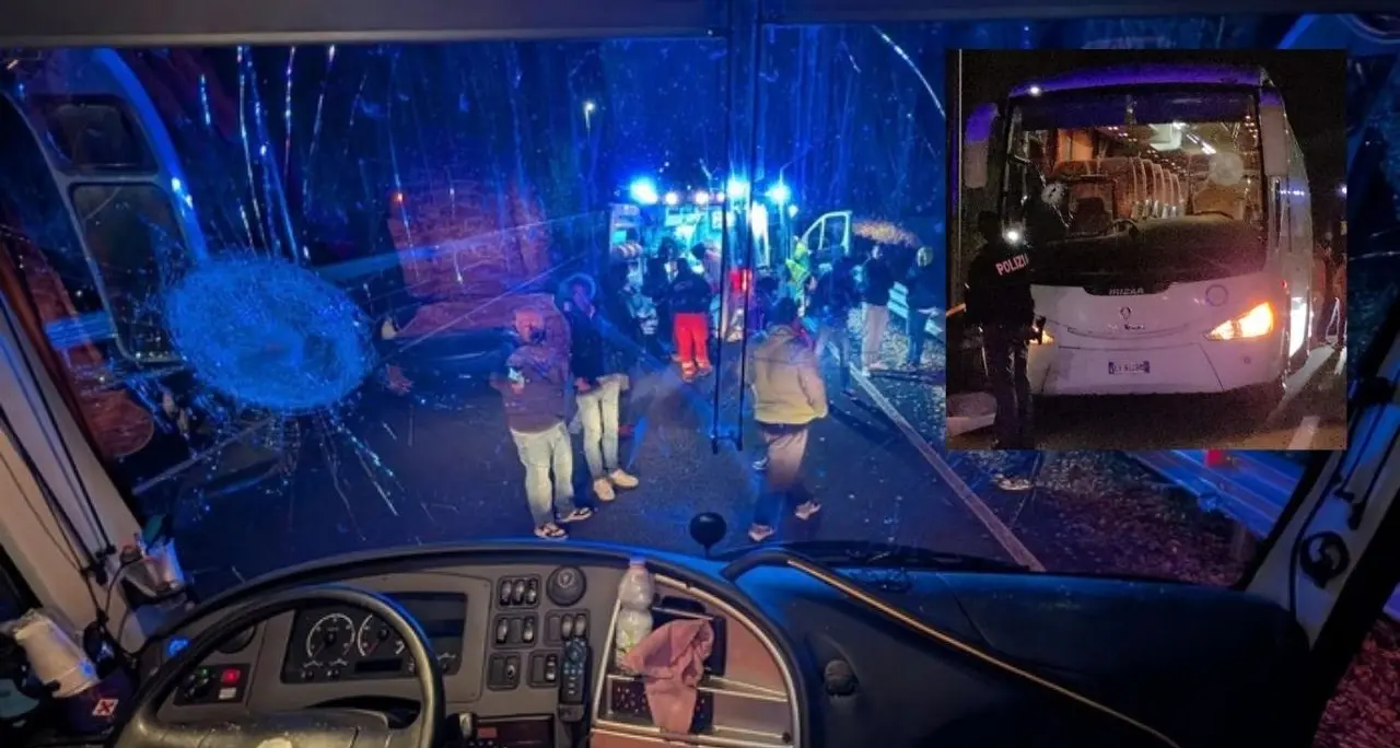 Sassaiola ai danni del pullman dei tifosi del Pistoia Basket: muore l’autista