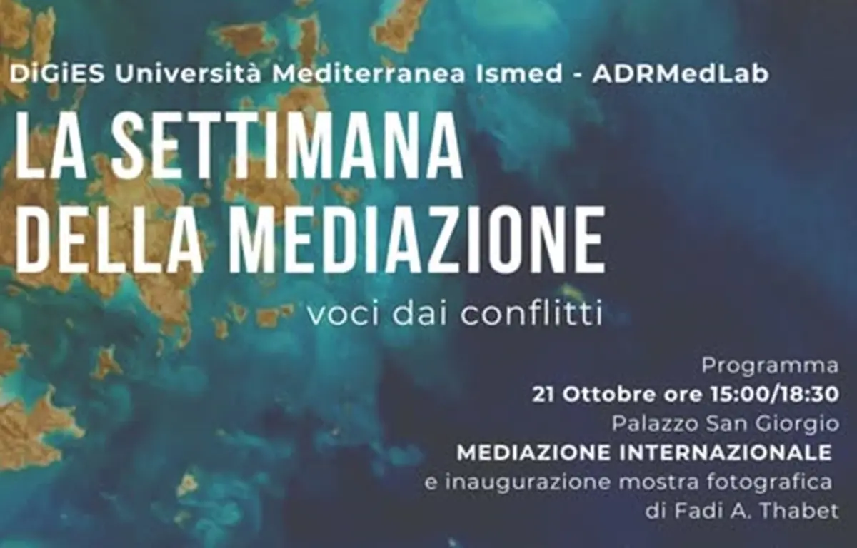 Voci dai conflitti, a Reggio la Settimana della Mediazione di Ismed\n