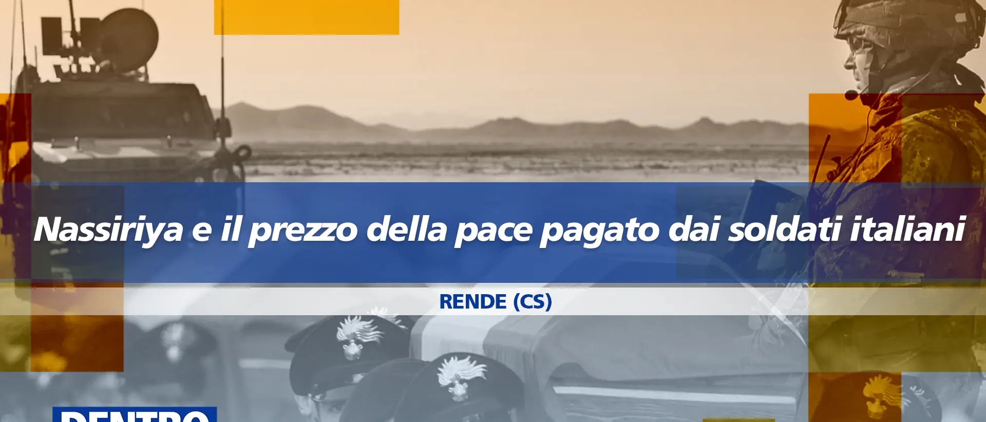 Strage di\u00A0Nassiriya, Dentro la Notizia\u00A0riapre una pagina di storia e di dolore: appuntamento alle 13 su LaC Tv\n