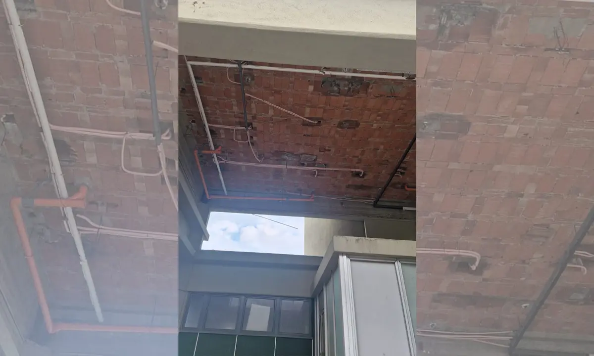 Cosenza, crollo al parcheggio della stazione di Vaglio Lise