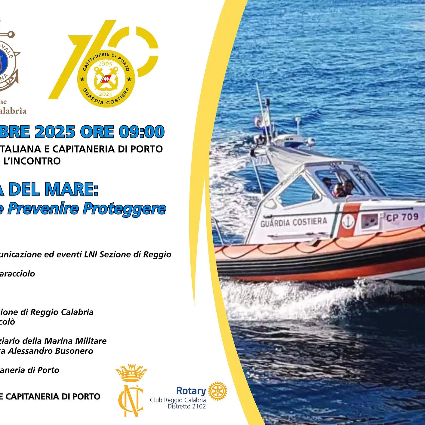 Reggio, il 24 ottobre l’incontro dal tema “Cultura del mare: conoscere, prevenire, proteggere”\n