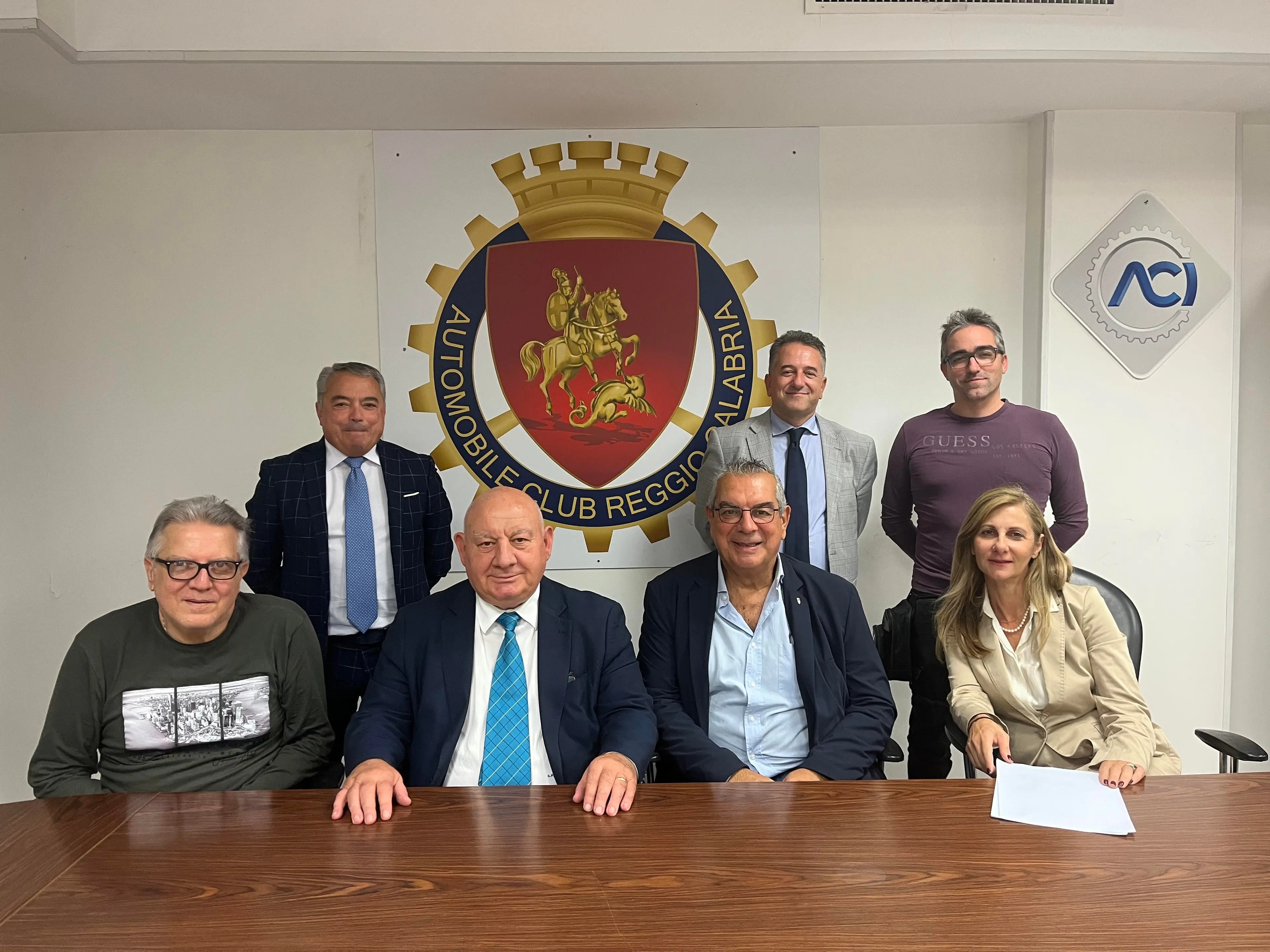 Reggio, incontro tra il presidente dell’Automobile Club e Tino Scopelliti\n