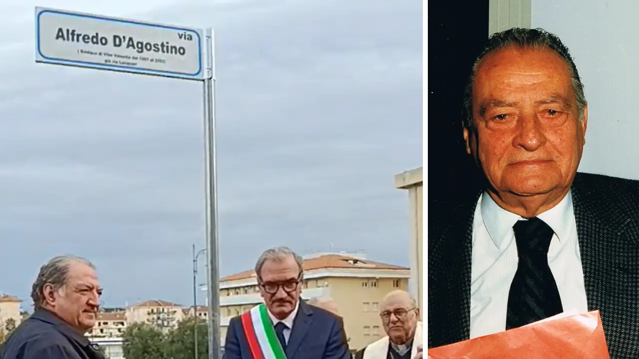 Vibo Valentia intitola una via all’ex sindaco Alfredo D’Agostino: «Figura che ha segnato la storia della città»\n