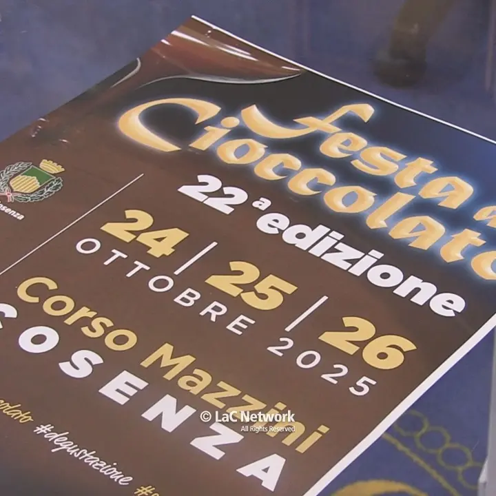 Cosenza, torna la Festa del Cioccolato. Il 24 ottobre l’atteso taglio del nastro