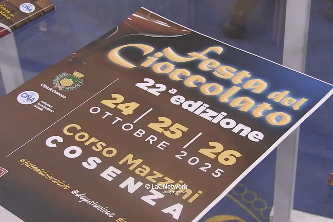 Cosenza, torna la Festa del Cioccolato. Il 24 ottobre l’atteso taglio del nastro