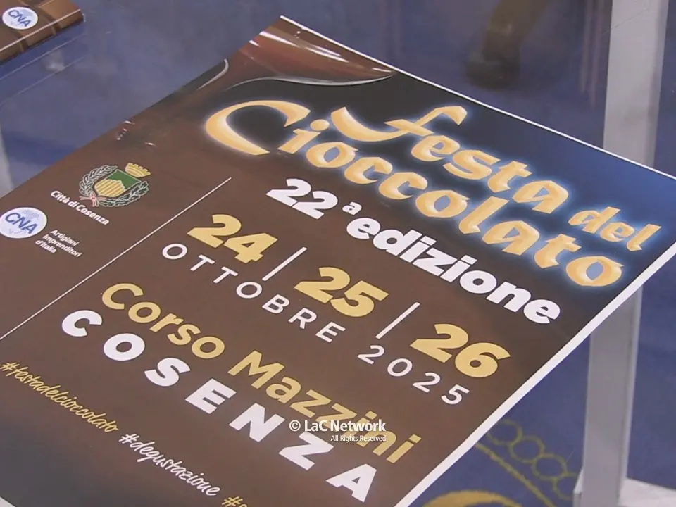 Cosenza, torna la Festa del Cioccolato. Il 24 ottobre l’atteso taglio del nastro
