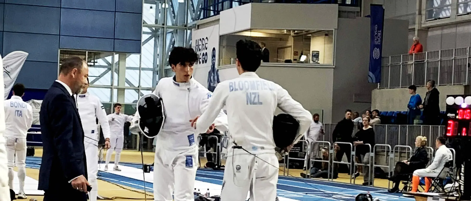 Scherma, storico debutto del cosentino\u00A0Francesco Dodaro a Dublino