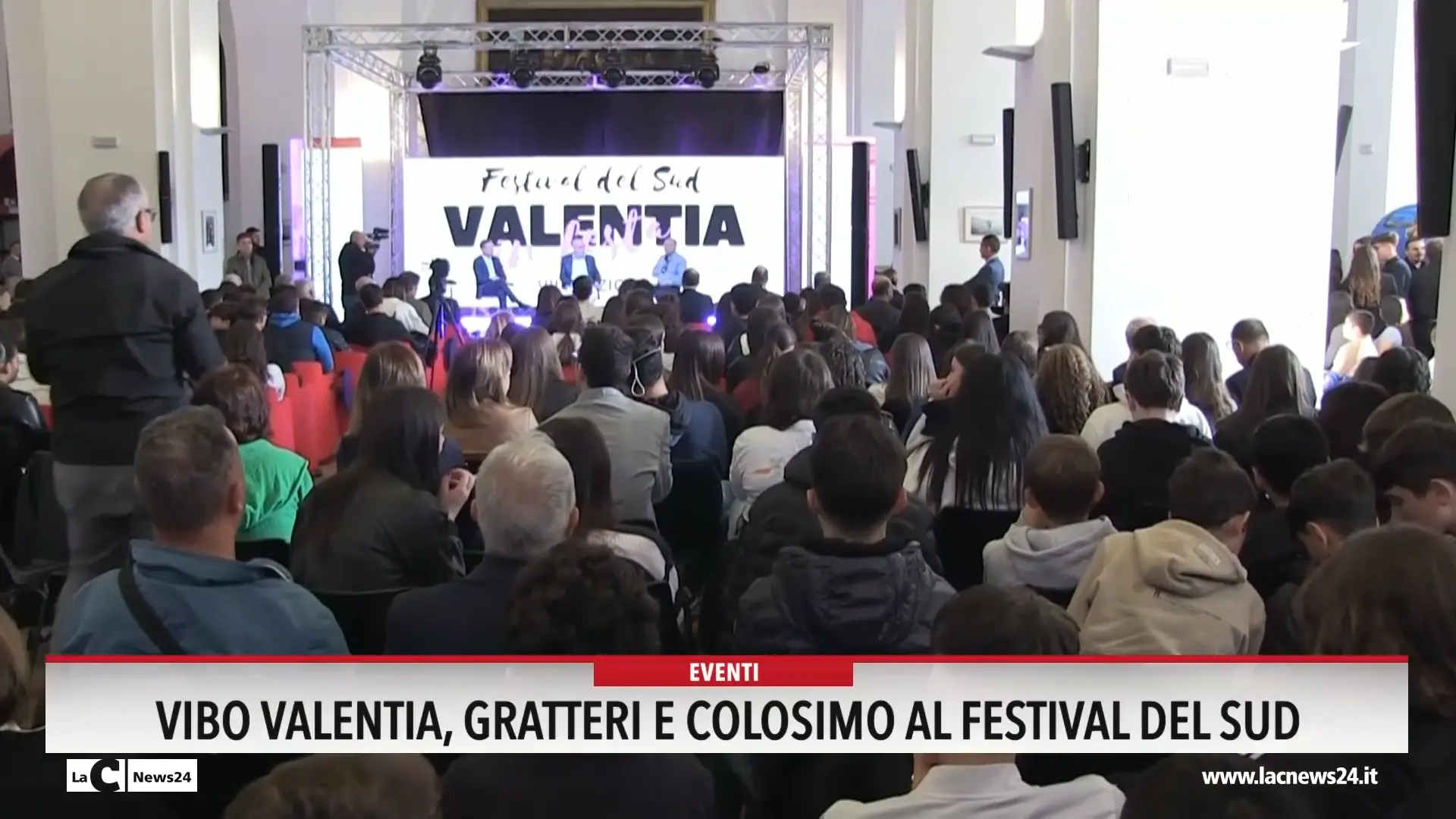 Vibo Valentia, Gratteri e Colosimo al Festival del Sud