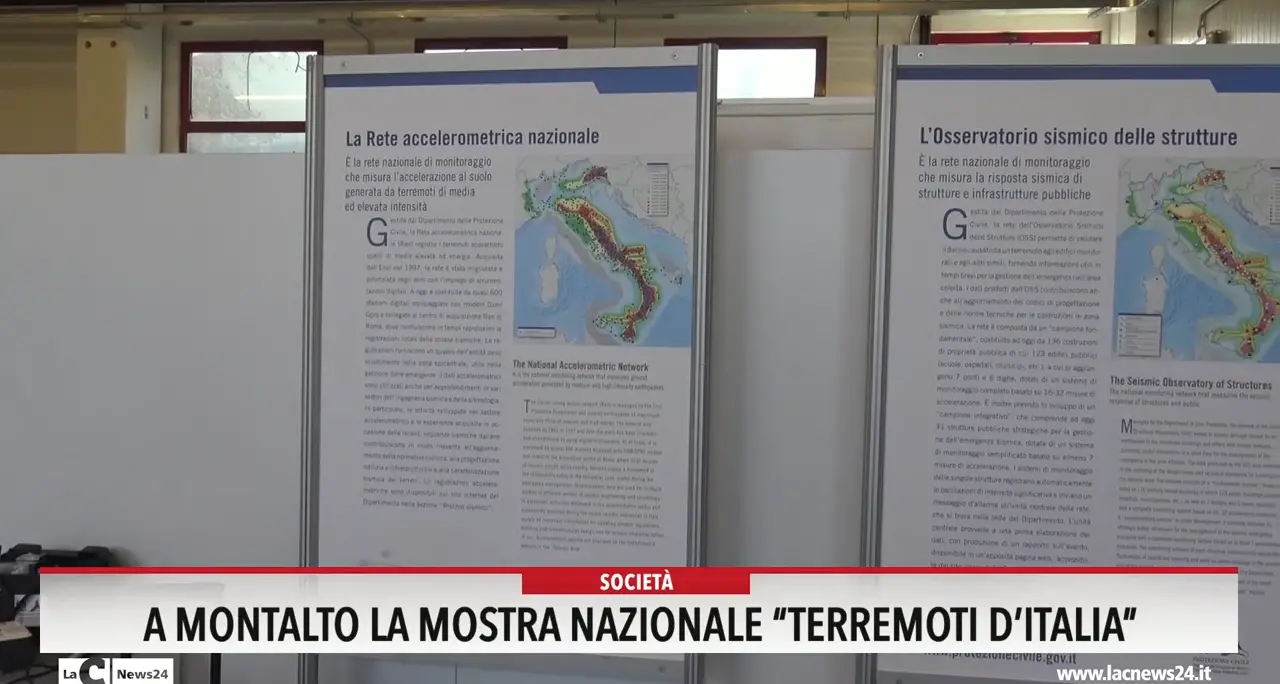 A Montalto la mostra nazionale \"Terremoti d'Italia\"