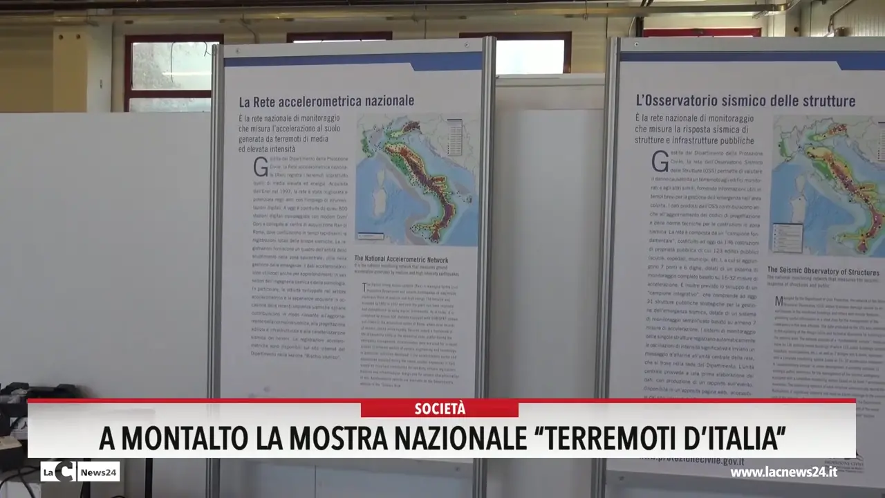 A Montalto la mostra nazionale \"Terremoti d'Italia\"