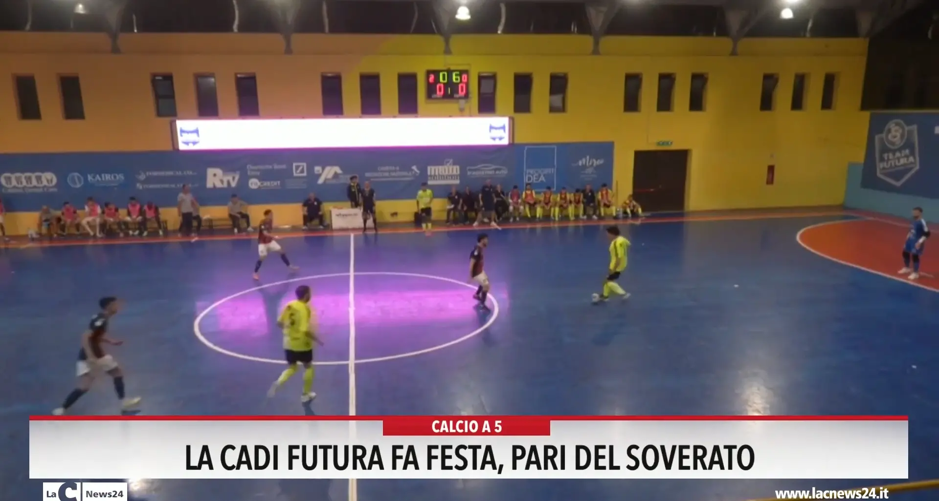 La Cadi futura fa festa, pari del Soverato
