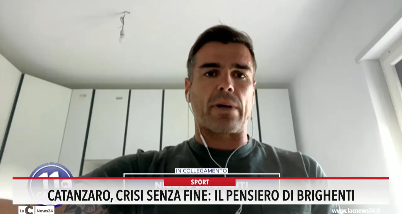 Catanzaro, crisi senza fine: il pensiero di Brighenti
