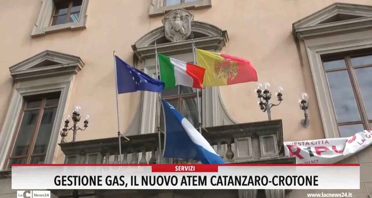 Gestione gas, il nuovo Atem Catanzaro-Crotone