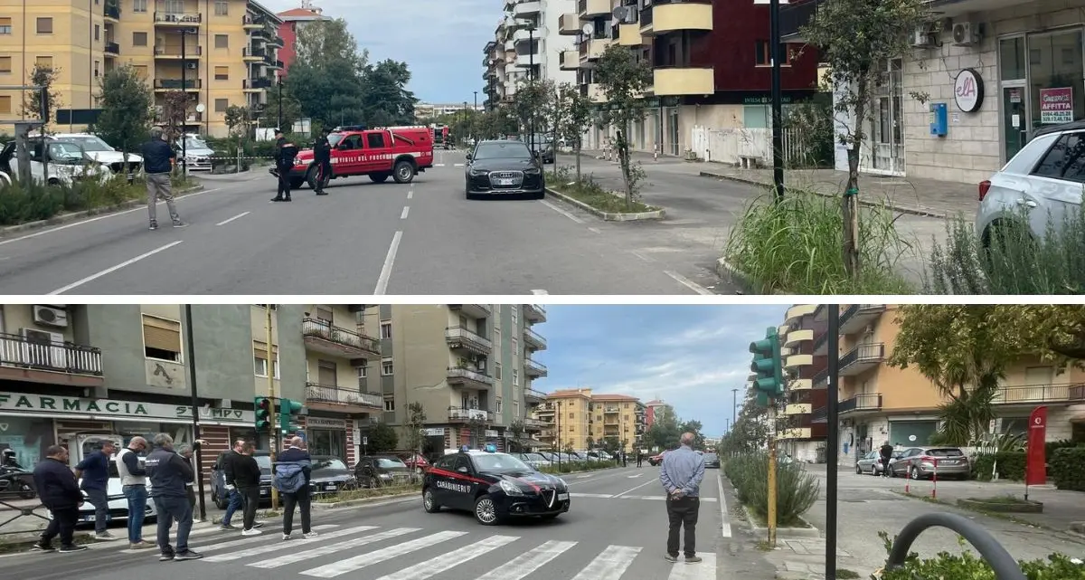 Paura a Rende per una valigia abbandonata, scatta l'allarme bomba ma il trolley era vuoto