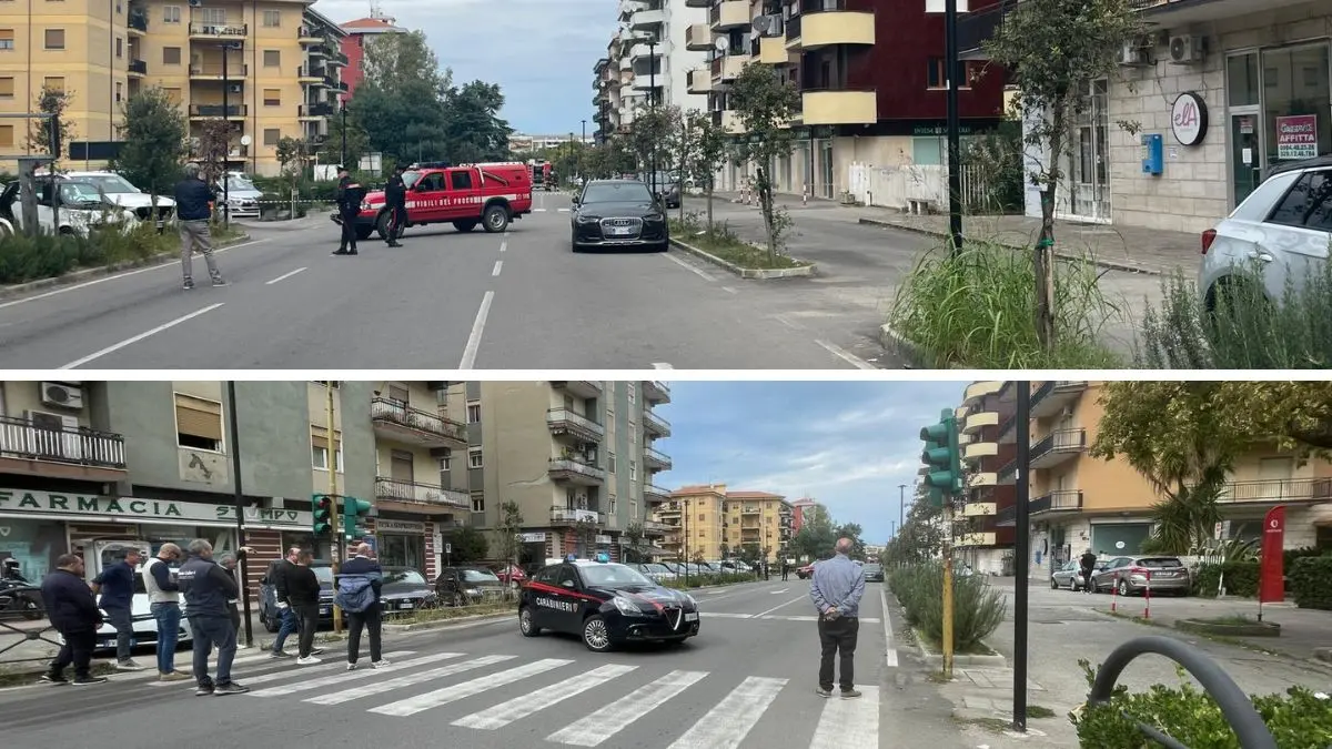 Paura a Rende per una valigia abbandonata, scatta l'allarme bomba ma il trolley era vuoto