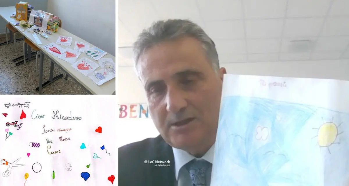 Il banco vuoto e i disegni con il sole, Gioia Tauro ricorda Nico morto a 8 anni per il crollo di un muretto: «Era un bambino favoloso» 