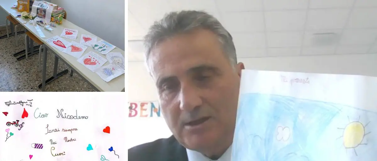 Il banco vuoto e i disegni con il sole, Gioia Tauro ricorda Nico morto a 8 anni per il crollo di un muretto: «Era un bambino favoloso»\u00A0\n