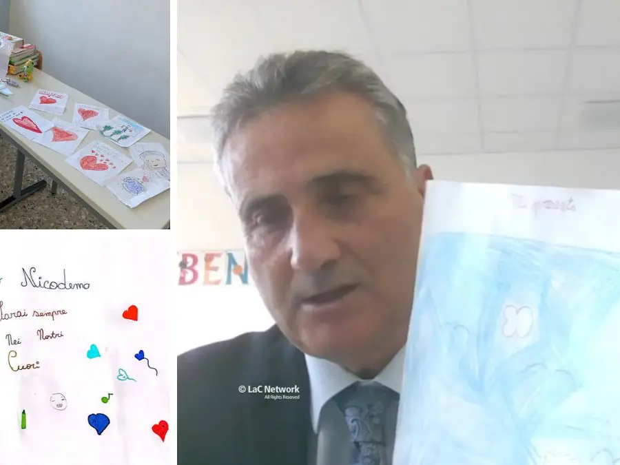 Il banco vuoto e i disegni con il sole, Gioia Tauro ricorda Nico morto a 8 anni per il crollo di un muretto: «Era un bambino favoloso»