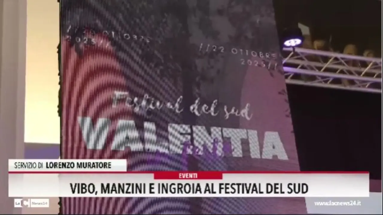Vibo, Manzini e Ingroia al Festival del Sud