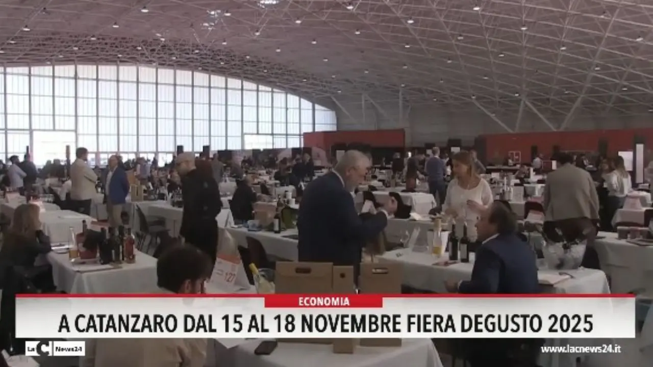 A Catanzaro dal 15 al 18 Novembre Fiera Degusto 2025