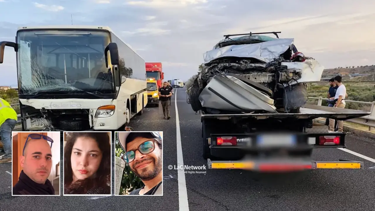 Incidente mortale sulla Jonio-Tirreno, i nomi delle tre vittime del tragico scontro\u00A0\n