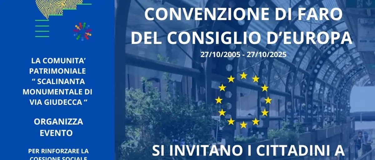 Vent’anni di Faro, la\u00A0comunità patrimoniale via Giudecca\u00A0celebra a Reggio il patrimonio che unisce