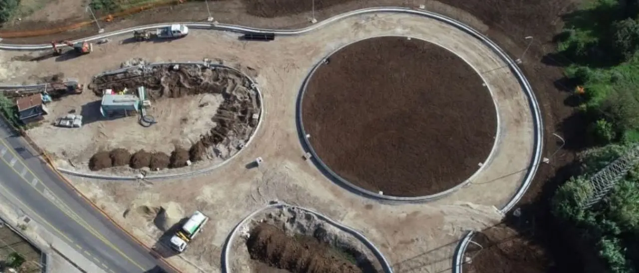 Lavori quasi ultimati per la rotatoria sulla Ss18 tra Palmi e Gioia Tauro\n