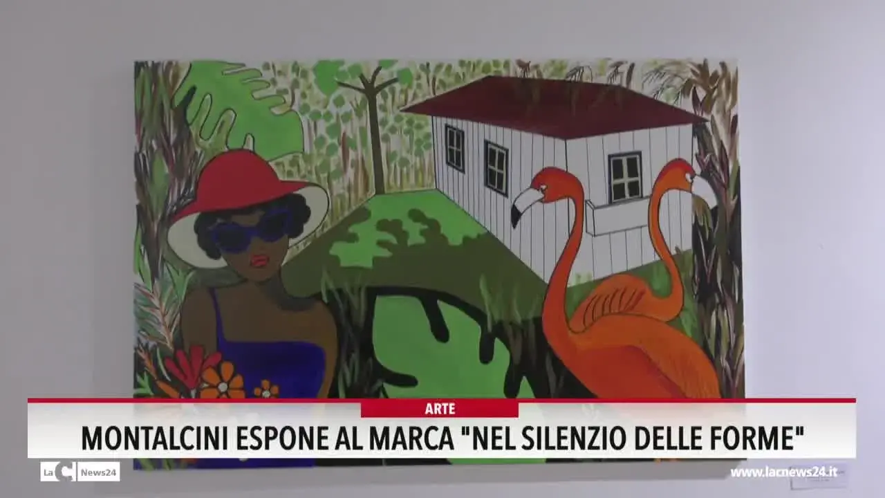 Montalcini espone al Marca \"Nel silenzio delle forme\"
