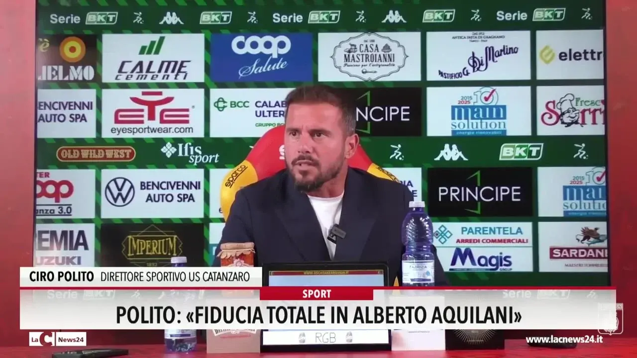 Polito: «Fiducia totale in Alberto Aquilani»