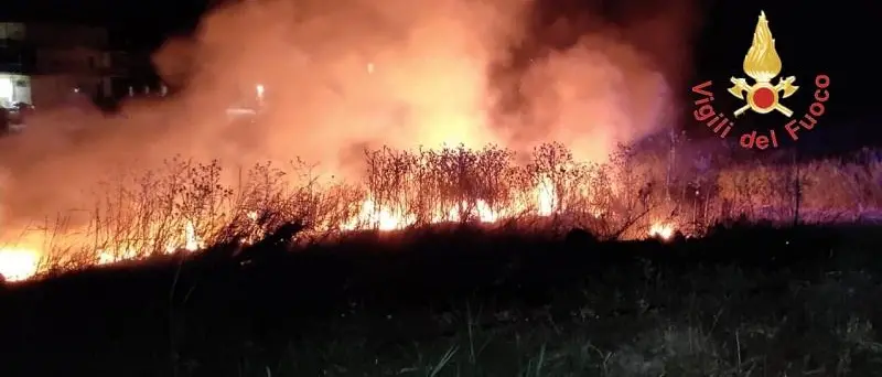 Vari focolai in città ed hinterland