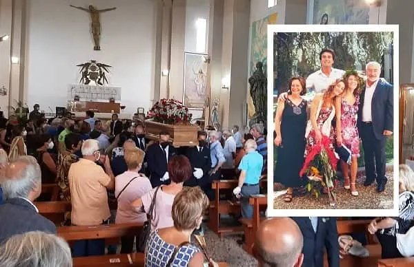 Funerali Lamanna, la dedica della figlia del grande artista