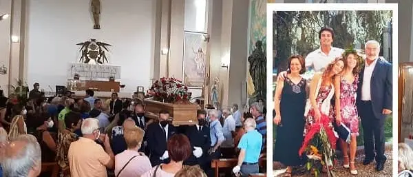 Funerali Lamanna, la dedica della figlia del grande artista