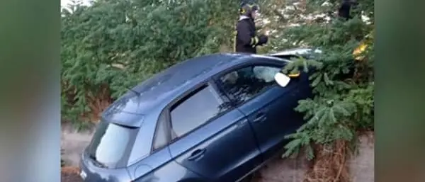 Scontro Jeep-Audi sulla SS 106: quattro feriti